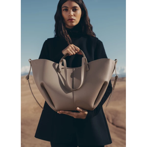 Polene Cyme in Taupe Bag, view 2