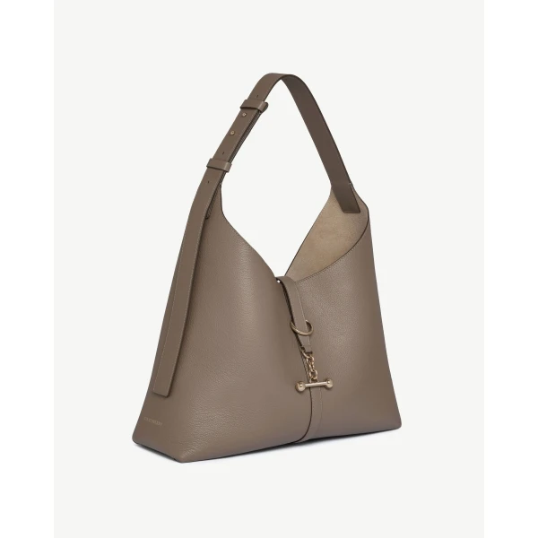 Strathberry Kite Hobo Maxi in Taupe, view 3