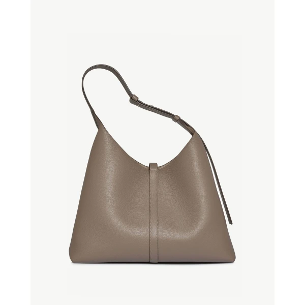 Strathberry Kite Hobo Maxi in Taupe, view 4