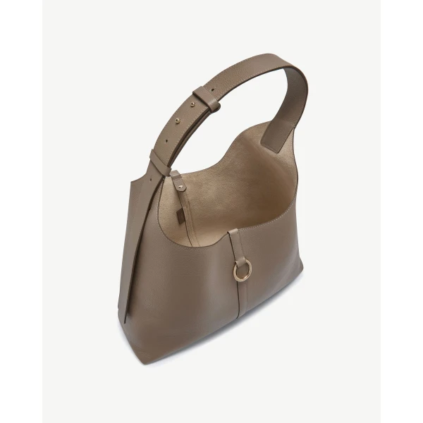 Strathberry Kite Hobo Maxi in Taupe, view 6