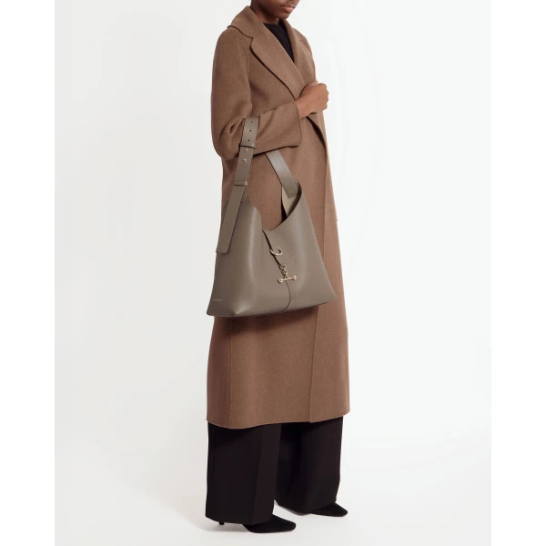 Strathberry Kite Hobo Maxi in Taupe, view 9