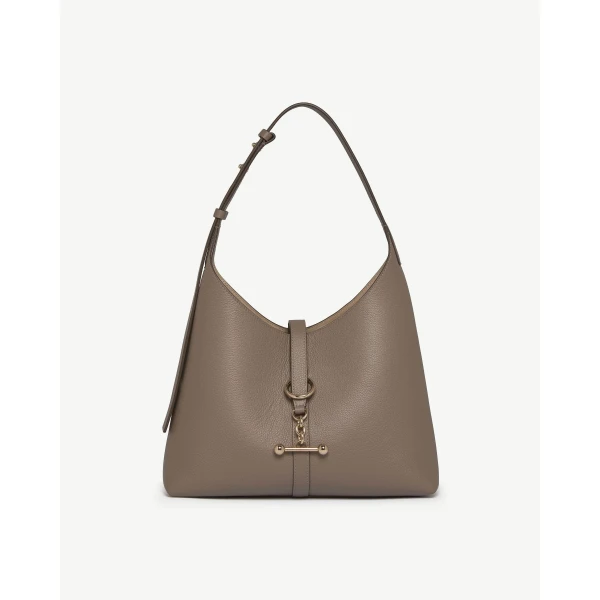 Strathberry Kite Hobo in Taupe, view 2