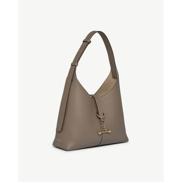 Strathberry Kite Hobo in Taupe, view 3