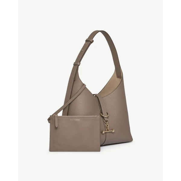 Strathberry Kite Hobo in Taupe, view 7