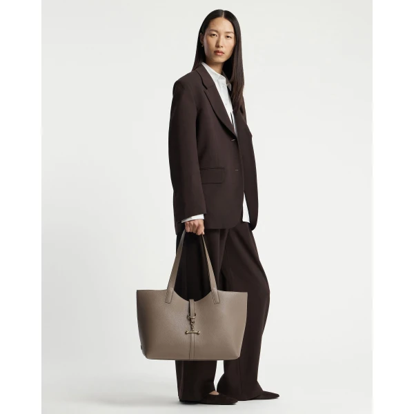 Strathberry Kite Tote in Taupe, view 7
