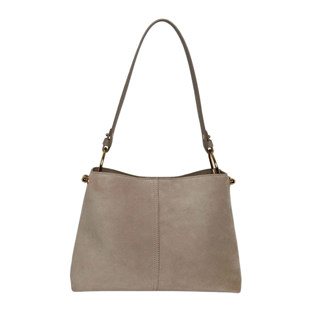 Grey-Lana-Hobo-in-Taupe-Suede73686_nobg Strathberry Lana Hobo in Taupe Suede