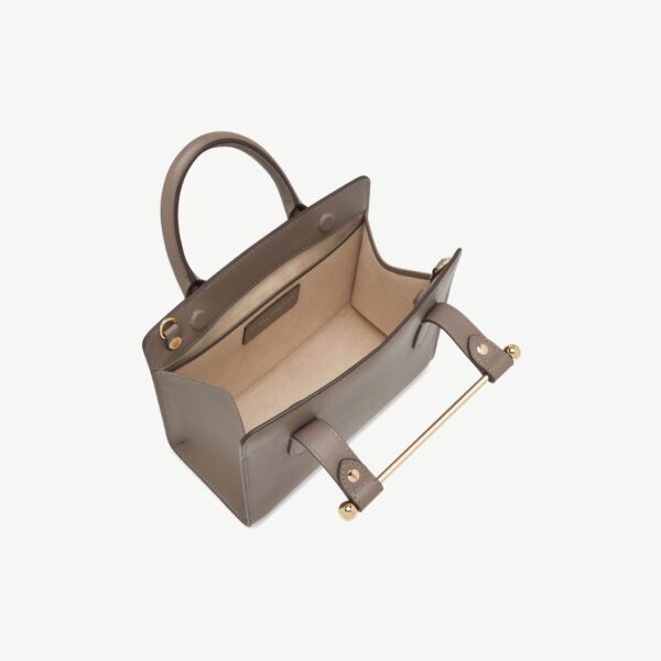 Strathberry Mini Tote in Taupe, view 5