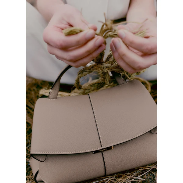 Polene Mokki Mini in Taupe Bag, view 3