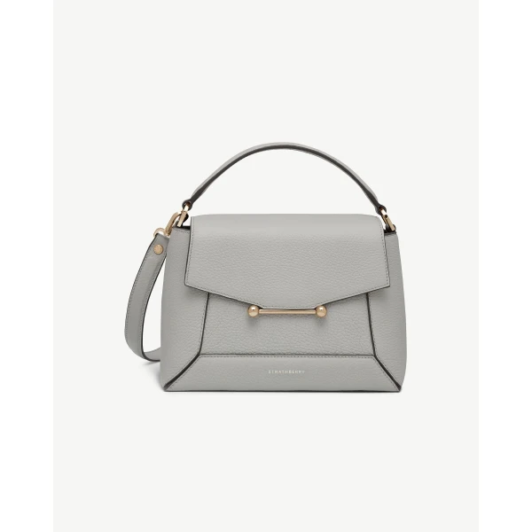 Strathberry Mosaic Bag in Marble Grey, view 2