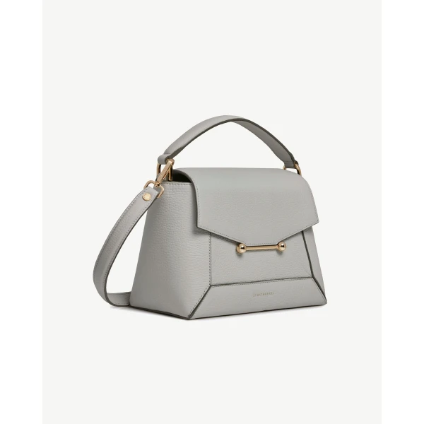 Strathberry Mosaic Bag in Marble Grey, view 3