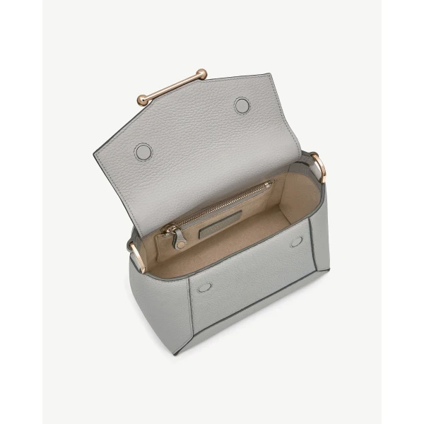 Strathberry Mosaic Bag in Marble Grey, view 5