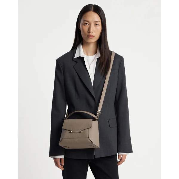 Strathberry Mosaic Bag in Taupe, view 8