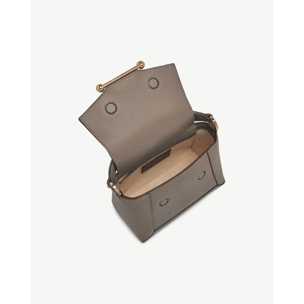 Strathberry Mosaic Nano in Taupe, view 5