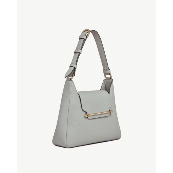 Strathberry Multrees Hobo in Marble Grey, view 3
