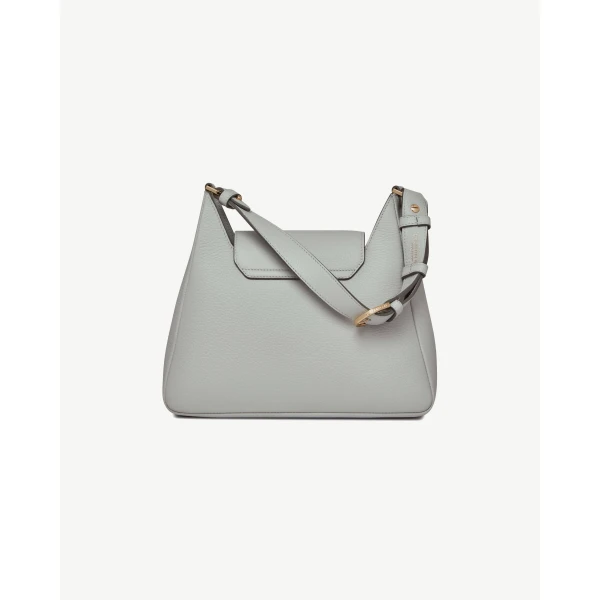 Strathberry Multrees Hobo in Marble Grey, view 4