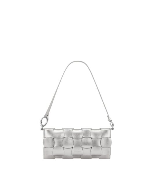 Polène Neiti in Grey Neiti in Grey - Shoulder & Crossbody Bags - Parisian Luxury Leather Bag at Luxury Shoes 