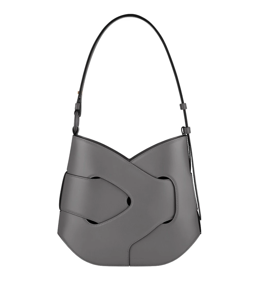 Polene Nodde Hobo in Stone Bag