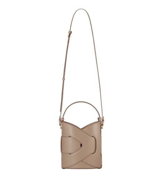 Polène Nodde Seau in Taupe Nodde Seau in Taupe - Bucket Bags - Parisian Luxury Leather Bag at Luxury Shoes 