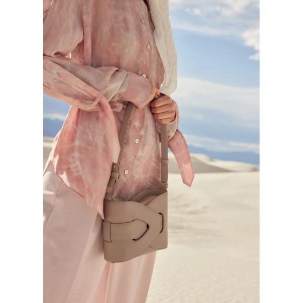 Polene Nodde in Taupe Bag, view 6