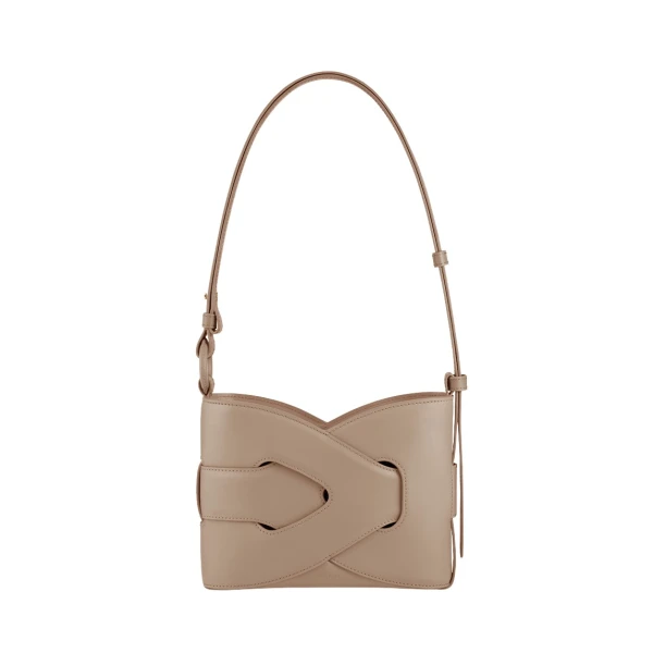 Polene Nodde in Taupe Bag