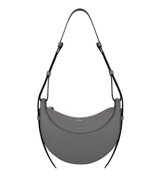 Polène Numéro Dix in Stone Numéro Dix in Stone - Shoulder & Crossbody Bags - Parisian Luxury Leather Bag at Luxury Shoes 