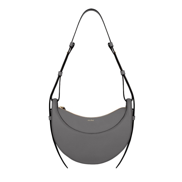 Polène Numéro Dix in Stone Numéro Dix in Stone - Shoulder & Crossbody Bags - Parisian Luxury Leather Bag at Luxury Shoes 