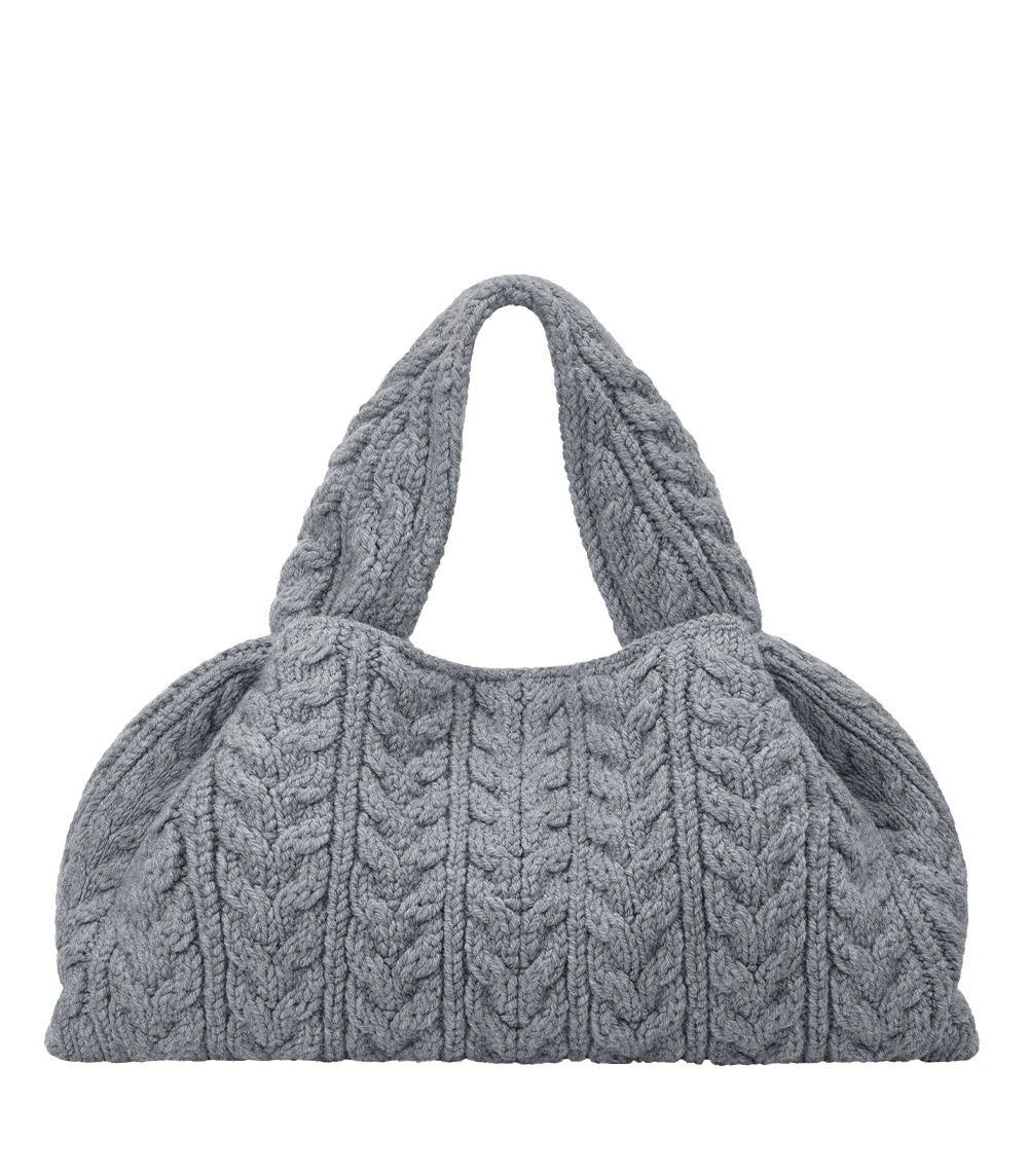 Numéro Neuf Large in Stone Bag