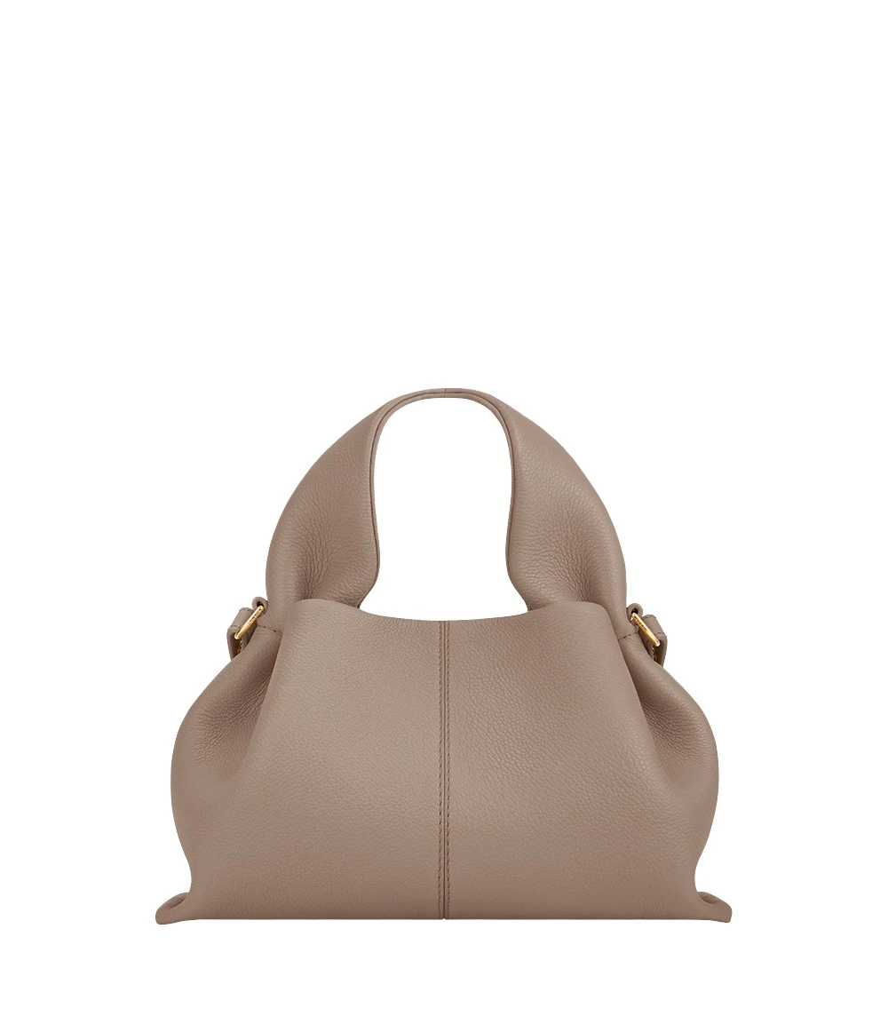 Polene Numéro Neuf Mini in Taupe Bag