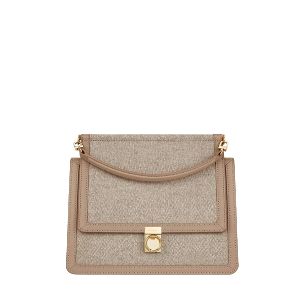 Polene Numéro Sept in Taupe Bag