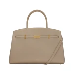 Demellier The Midi Hudson in Light Taupe Crossbody Bag