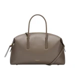 Demellier The Midi Stockholm in Dark Taupe Tote Bag