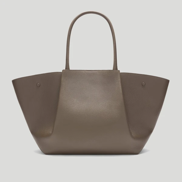 Demellier The New York in Dark Taupe Crossbody Bag, view 6