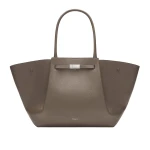 Demellier The New York in Dark Taupe Crossbody Bag