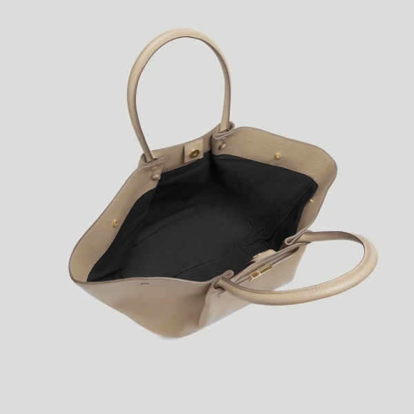 Demellier The New York in Light Taupe Crossbody Bag, view 4
