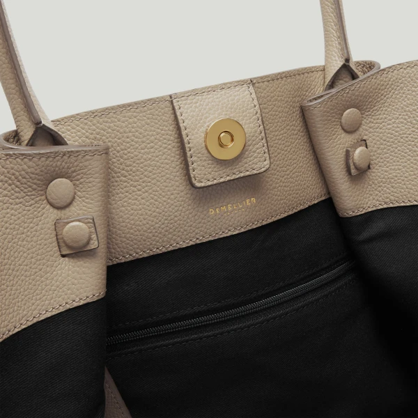 Demellier The New York in Light Taupe Crossbody Bag, view 5