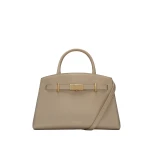 Demellier The Small Hudson in Light Taupe Crossbody Bag