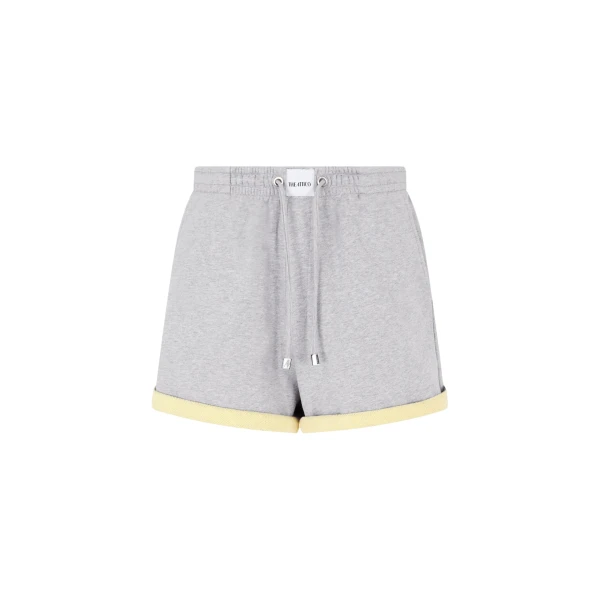 The Attico Grey and honey short pant