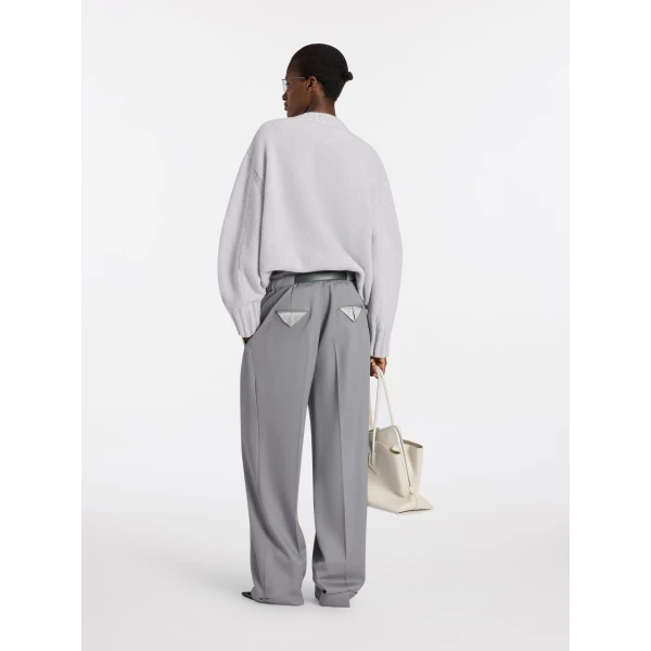 The Attico Grey pants, view 3