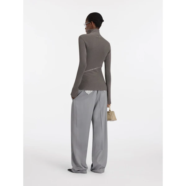 The Attico Grey sweater, view 3