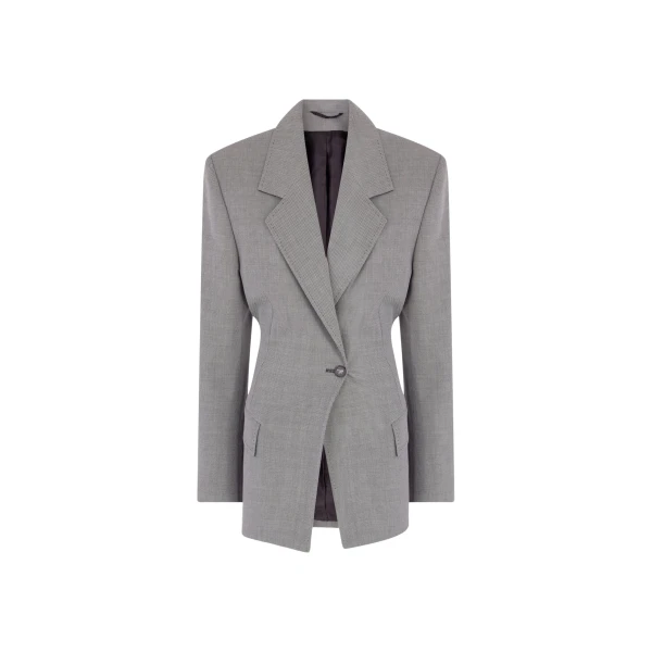 The Attico Grey tailoring blazer