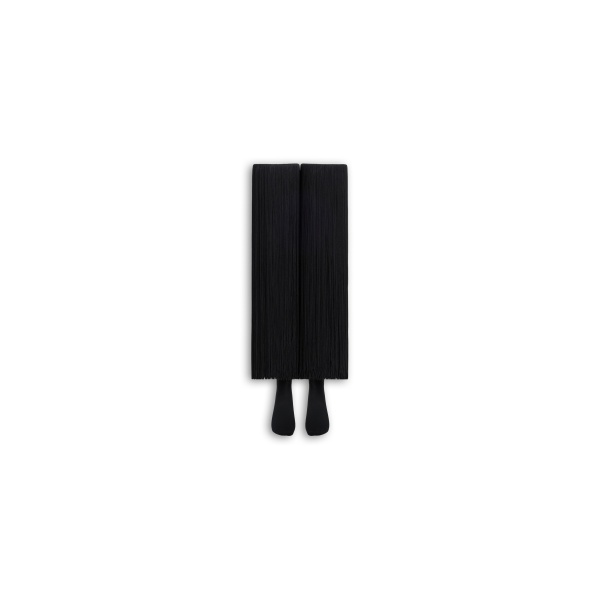 Alaïa High Fringed Socks - ALAÏA Loungewear - Laser Cut Luxury - Shop at Luxury Shoes 