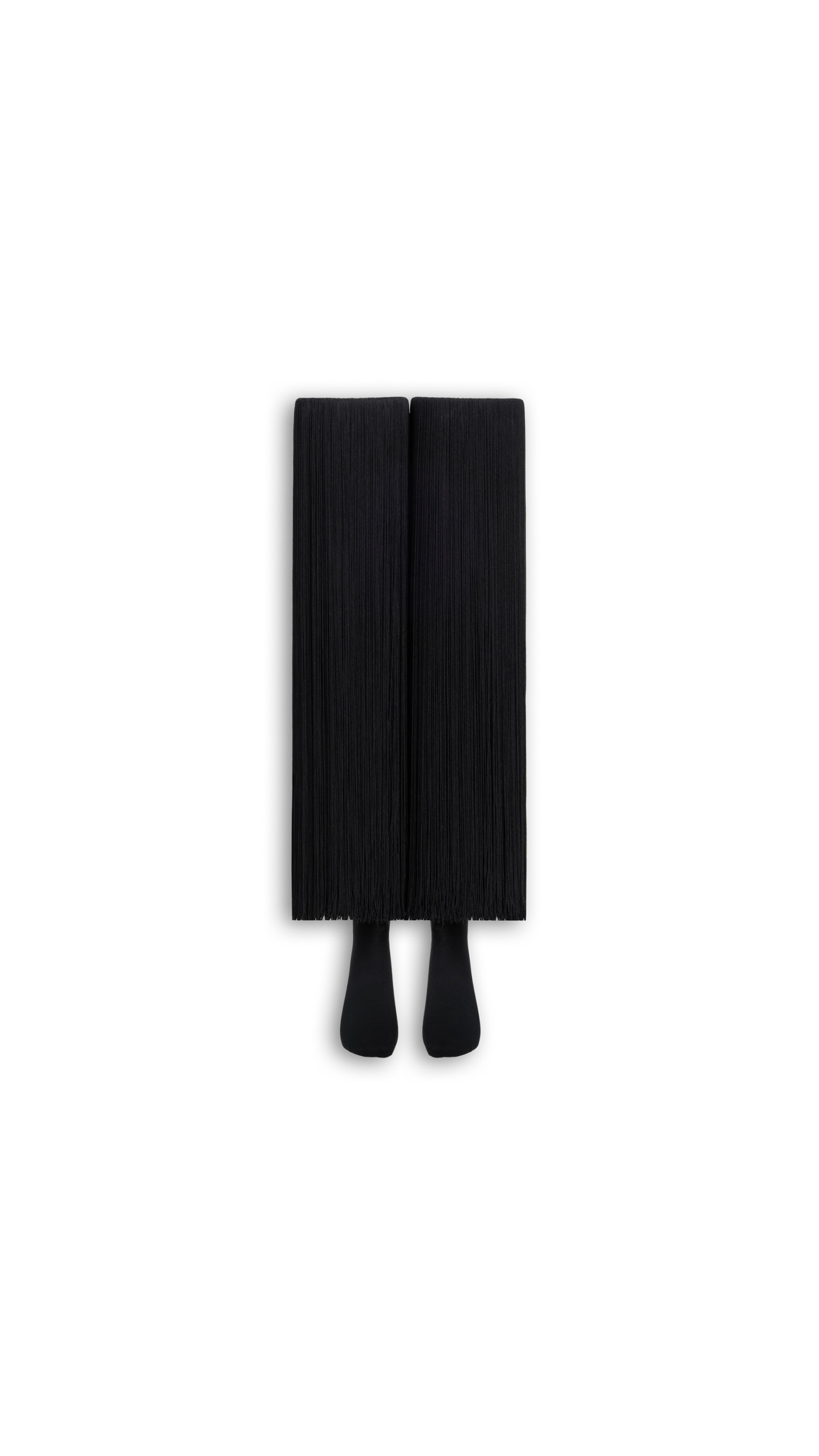 Alaia High Fringed Socks