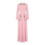 Huishan Zhang Eddie Gown in Pink Sable