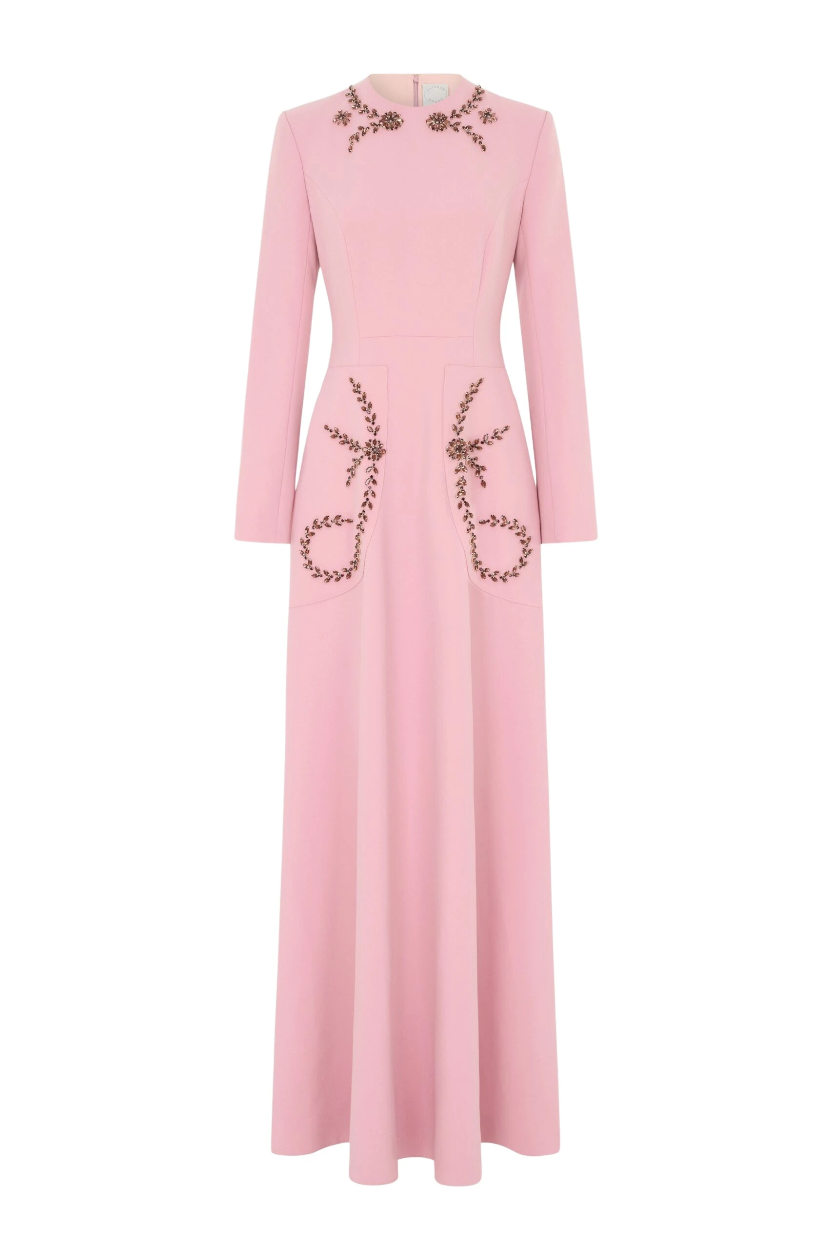 Huishan Zhang Eddie Gown in Pink Sable