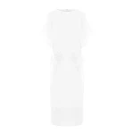 Huishan Zhang Isotta Dress in White Cotton