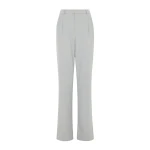Huishan Zhang Lucian Trousers in Grey Crepe