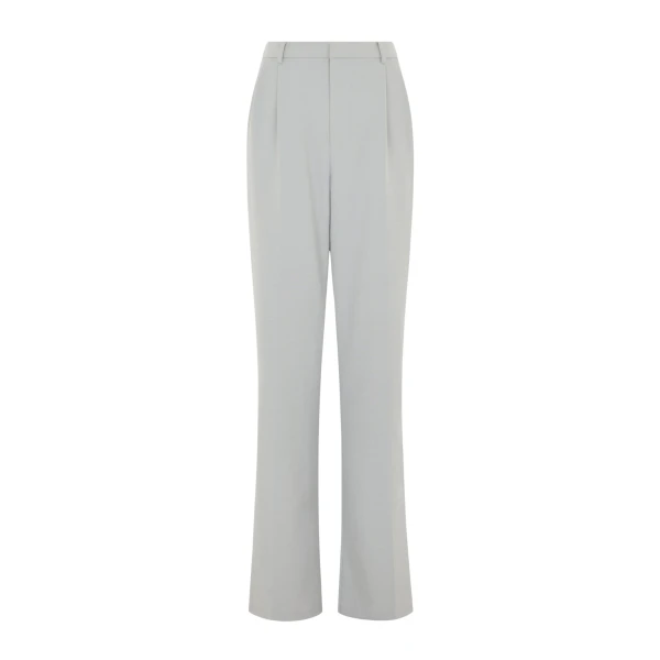 Huishan Zhang Lucian Trousers in Grey Crepe