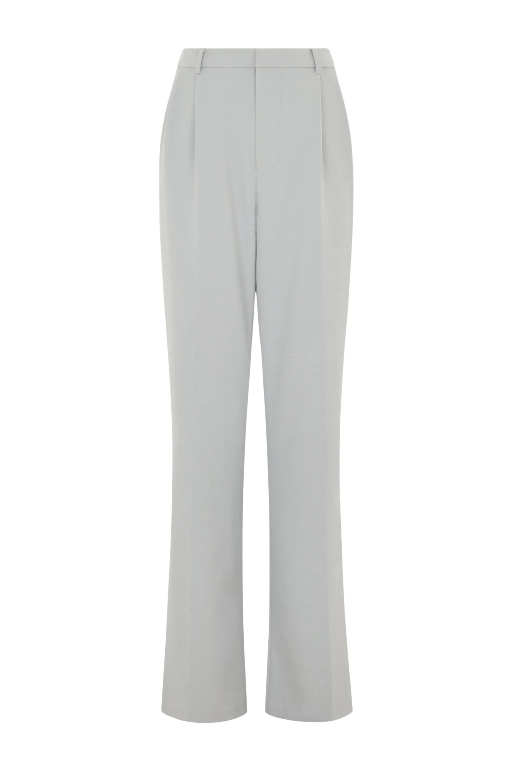 Huishan Zhang Lucian Trousers in Grey Crepe