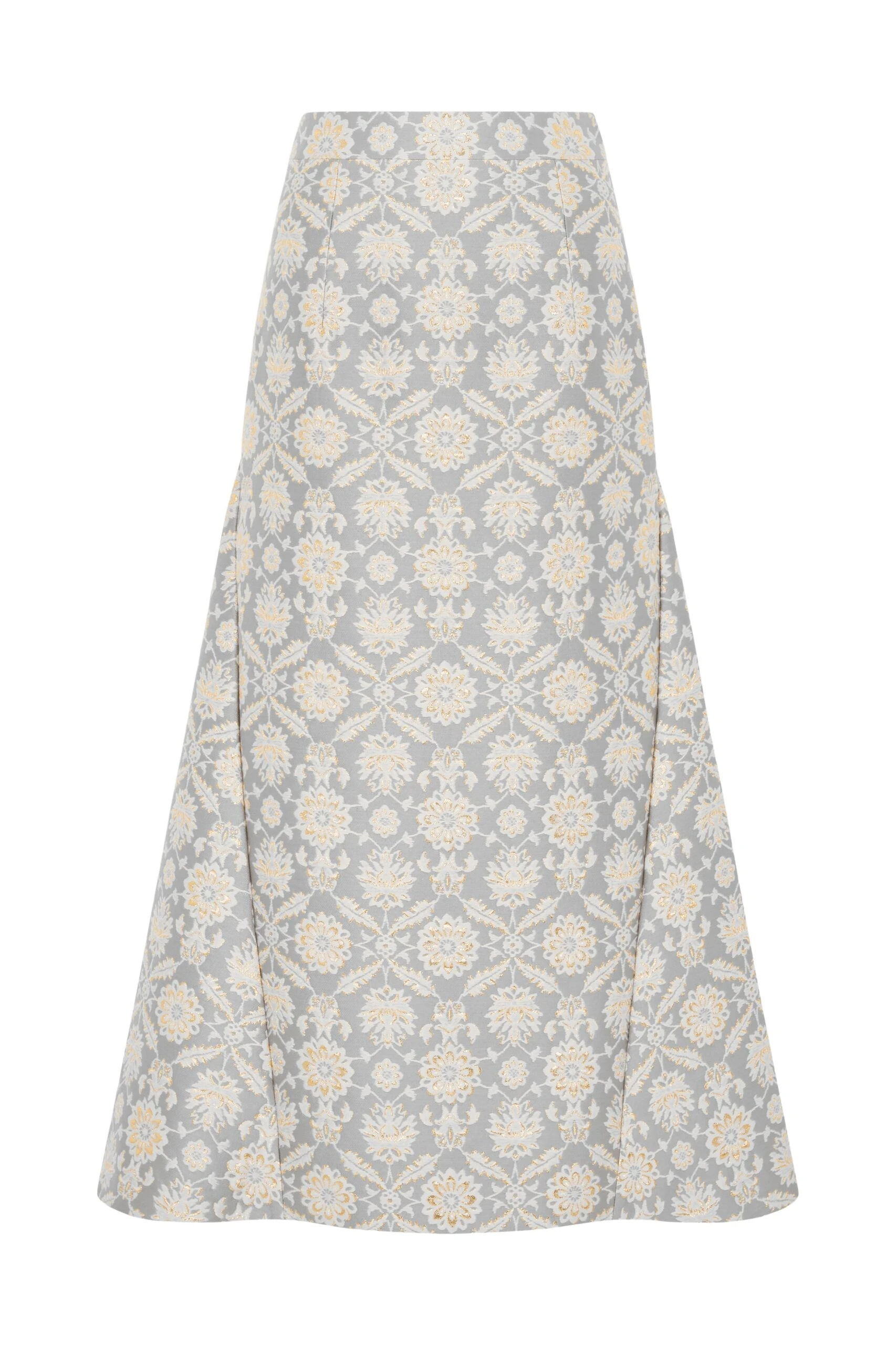 Huishan Zhang Vicky Skirt in Grey Jacquard