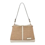 Strathberry Lana Hobo in Vanilla and Natural Raffia